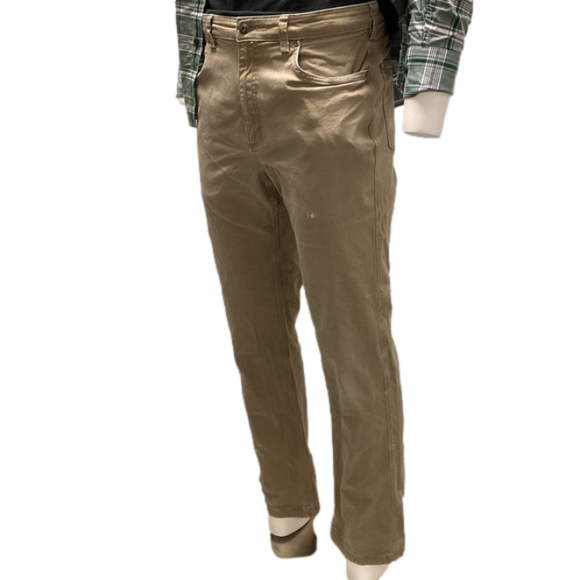 Duluth Trading Co Firehose khaki Pants W36 L36 - Picture 2 of 5